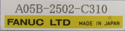 FANUC A05B-2502-C310