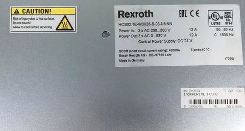 Rexroth HCS02.1E-W0028-S-03-NNNN