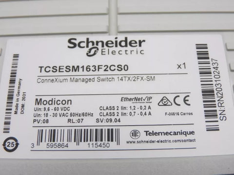 SCHNEIDER ELECTRIC TCSESM163F2CS0