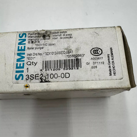 SIEMENS 3SE2100-0D