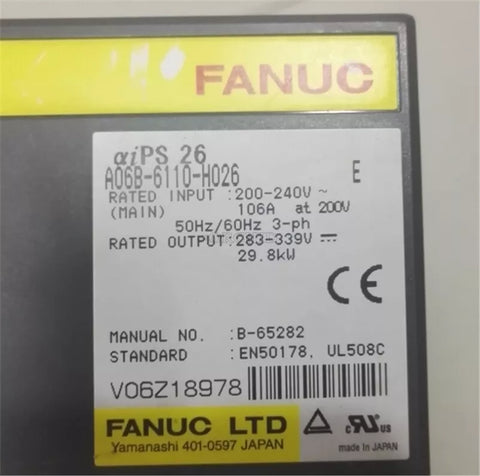 Fanuc A06B-6110-H026