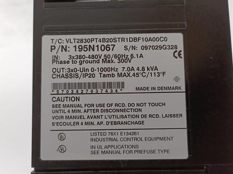 DANFOSS 195N1067