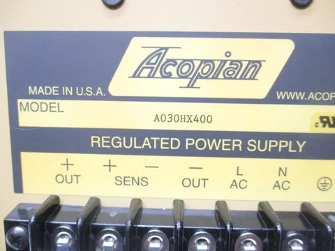 ACOPIAN A030HX400