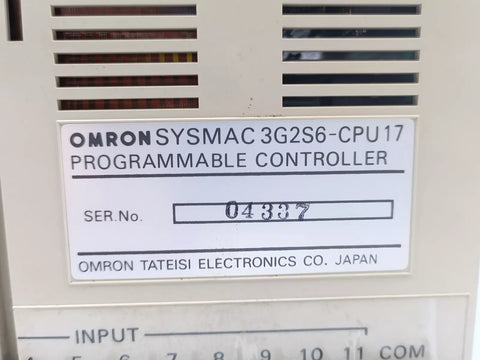 OMRON 3G2S6-CPU17