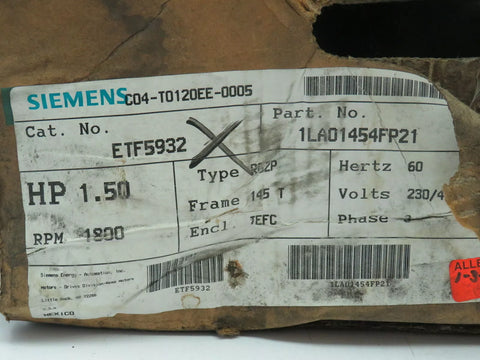 SIEMENS 1LA0145-4FP21