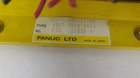 FANUC A06B-6058-H004