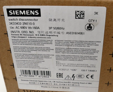 Siemens 3KD3432-2NE10-0