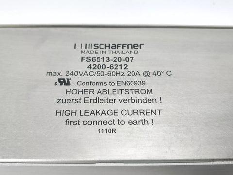 SCHAFFNER FS6513-20-07