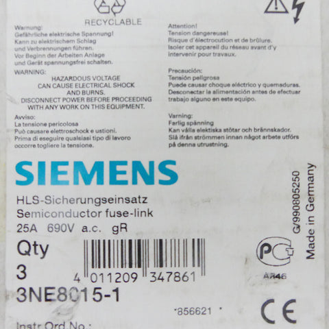 SIEMENS 3NE8015-1