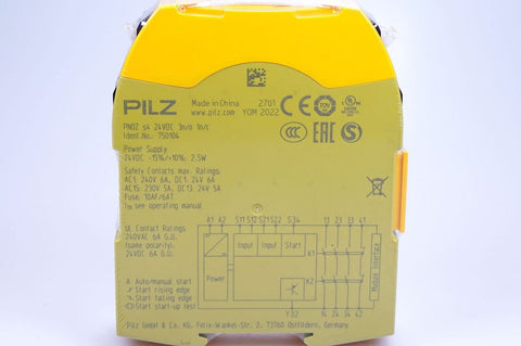 PILZ PNOZ-S4-24VDC-3N/O-1N/C