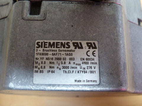 Siemens 1FK6080-6AF71-1AG0