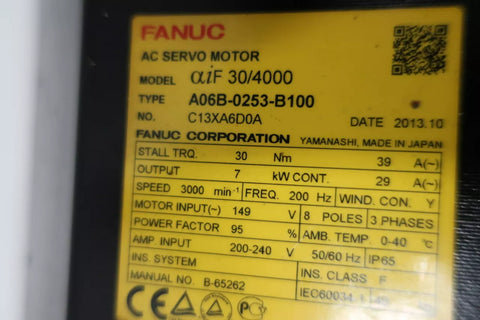 FANUC A06B-0253-B100