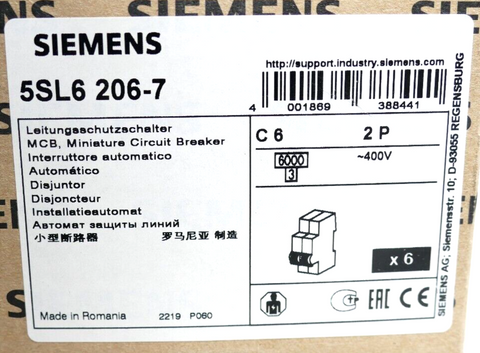 Siemens 5SL6206-7