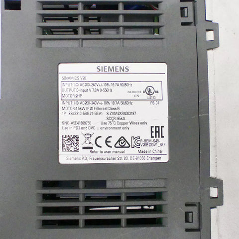 SIEMENS  6SL3210-5BB21-5BV1