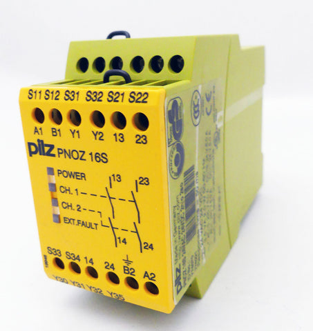 PILZ PNOZ-16S-24VAC-24VDC-2N/O-2SO