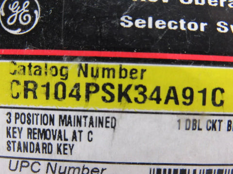 GENERAL ELECTRIC CR104PSK34A91C