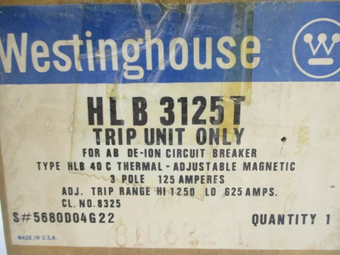 WESTINGHOUSE HLB3125T