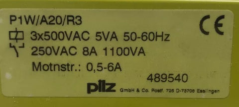 PILZ P1W/A20/R3