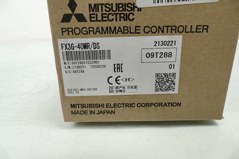 MITSUBISHI FX3G-40MR/DS