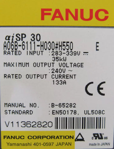 FANUC A06B-6111-H030#H550