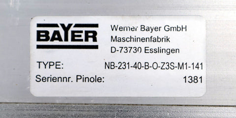 SIEMENS NB-231-40-B-0-Z3S-M1