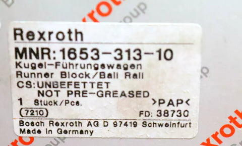 BOSCH REXROTH 1653-313-10