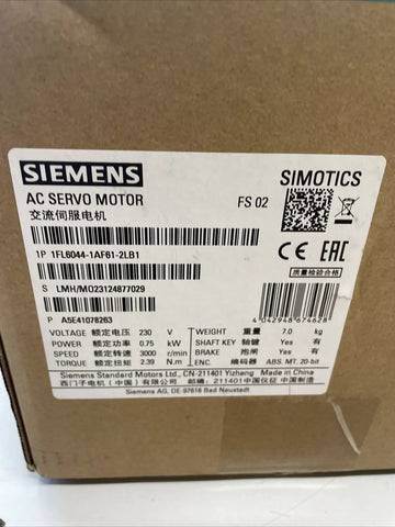 SIEMENS 1FL6044-1AF61-2LB1