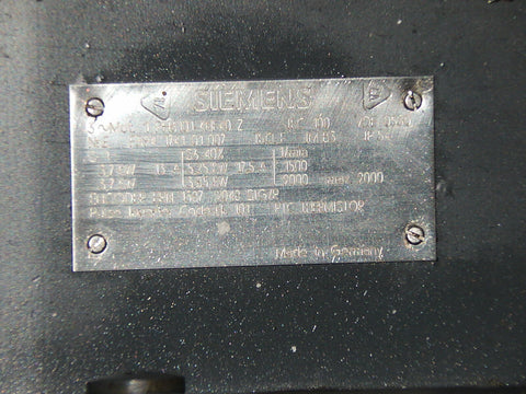 SIEMENS 1PH6101-4NF40-Z