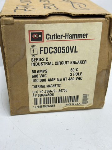 EATON CORPORATION CUTLER HAMMER FDC3050VL
