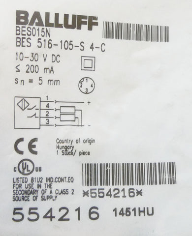 BALLUFF BES 516-105-S4-C