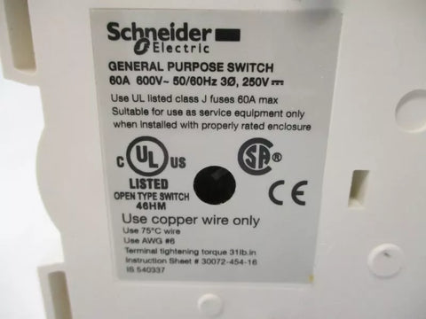 SCHNEIDER ELECTRIC GS2GU3N