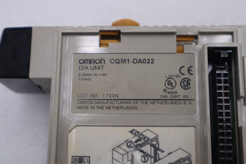 OMRON CQM1-DA022