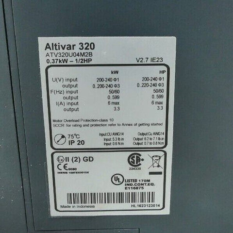 Schneider Electric ATV320U04M2B