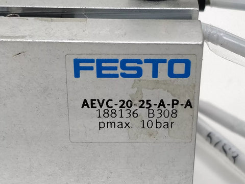 FESTO AEVC-20-25-A-P-A+SMT-10M-PS-24V-E-0,3-L-M8D