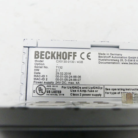 BECKHOFF CX5130-0130