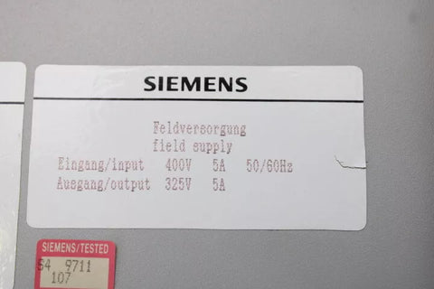 SIEMENS 6RA2418-6DV62-0