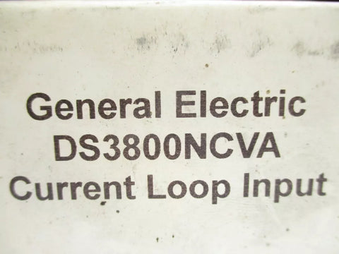 GENERAL ELECTRIC DS3800NCVA1A1B