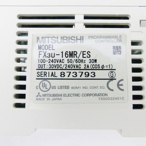 Mitsubishi Electric FX3U-16MR/ES