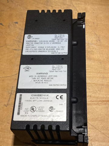 GE FANUC IC660BBD101