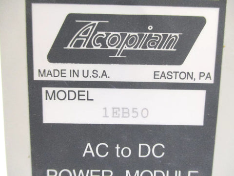 ACOPIAN 1EB50