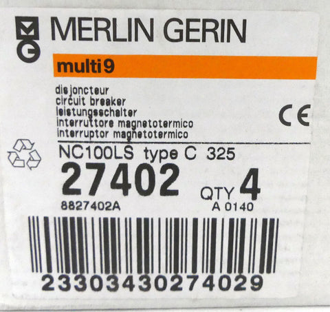 MERLIN GERIN NC100LS C25A