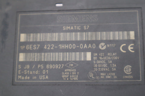 Siemens 6ES74221HH000AA0