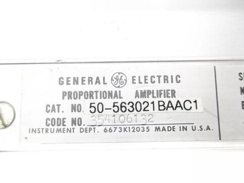 GENERAL ELECTRIC  50-563021BAAC1