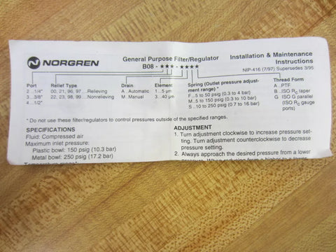 NORGREN 5304-06