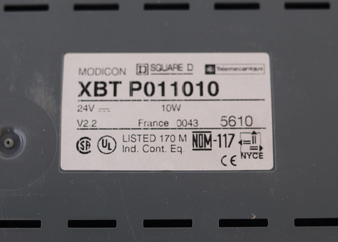 Schneider Electric XBT-P011010