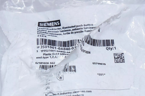 SIEMENS 3SU1001-0AB40-0AA0