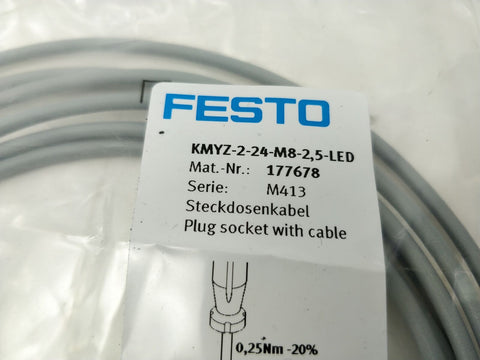 FESTO KMYZ-2-24-M8-2, 5-LED