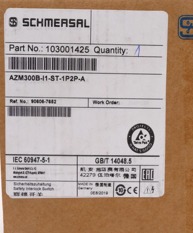 SCHMERSAL AZM300B-I1-ST-1P2P-A