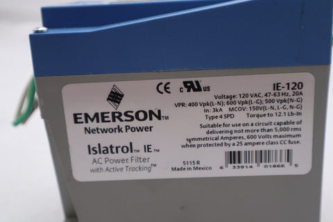 EMERSON  IE120