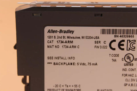 ALLEN BRADLEY 1734-ARM